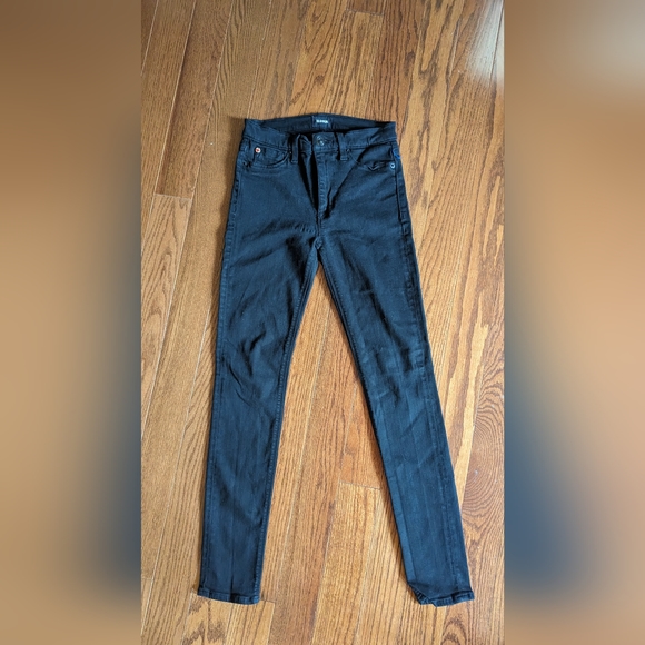 Hudson Barbara High Waist SPR Black Skinny Jean - Picture 2 of 6